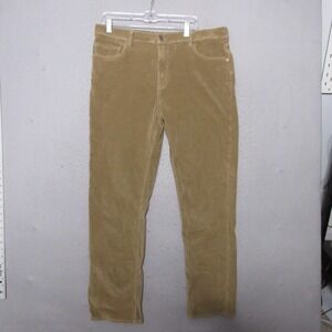 Devil Dog Corduroy Pants Men 38 32 Brown Slim Straight Preppy Academia Heritage